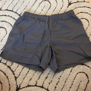 Gray Columbia hiking shorts